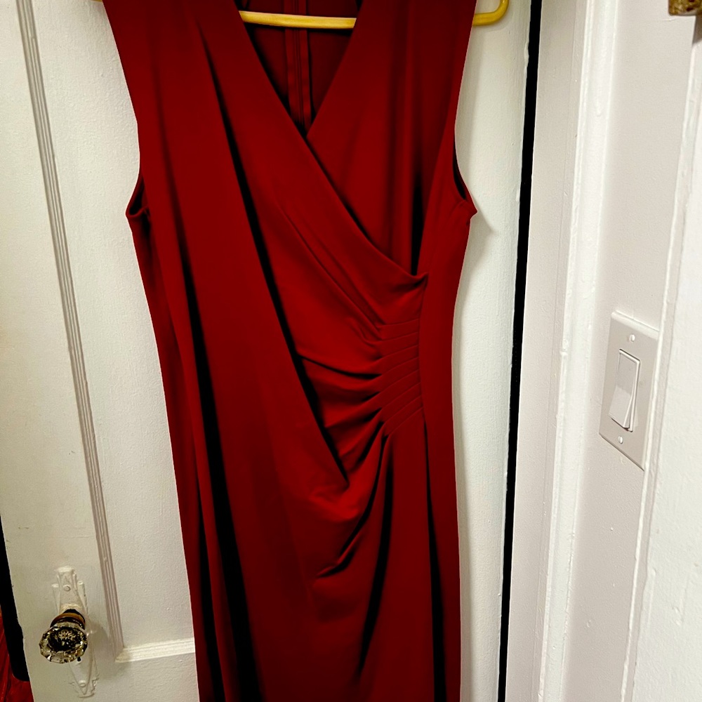 Lauren by Ralph Lauren Red Dress